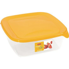 Keter - Curver Curver Fresh&Go négyzet alakú ételtároló 2.9 l sárga (182282) uzsonnás doboz