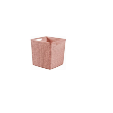 Keter - Curver Curver Jute square Tárolókosár 17L - Púder Barna (255196) bútor