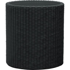 KETER Cylinder L virágcserép, szürke (229124 ) kerti tárolás