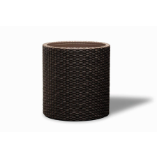 KETER Cylinder M Virágcserép - Barna - 18 liter kerti tárolás