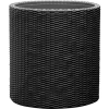 KETER Cylinder "S" Polyrattan Virágcserép - Grafit (R41422)