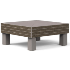 KETER ELEMENTS SIGNATURE kerti asztal – walnut, moduláris rendszerhez kerti bútor