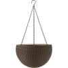  KETER HANGING SPHERE polyrattan függő virágcserép - barna