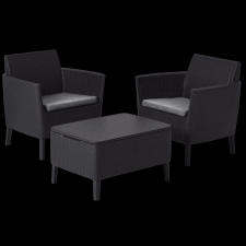 KETER KERTI FOTEL SALEMO DUO MŰRATTAN 76X79X67CM2DB-OS kerti bútor