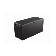 KETER Samoa Rattan Box 270L grafit (610245) kerti tárolás