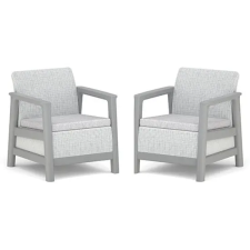  Keter SCANDI LINEA DUO SET – Ash Grey / Storm Grey kerti bútor