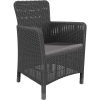 KETER Trenton Dining Kerti fotel, grafit (226453)