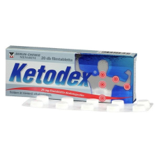 KETODEX 25 MG FILMTABLETTA 20X vitamin és táplálékkiegészítő
