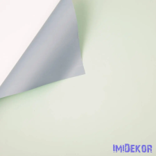  Kétoldalas fólia tekercs 58cm x 10m - Világoskék / Világoszöld dekorációs kellék