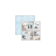  Kétoldalas scrapbook papír - Winter cards dekorációs kellék
