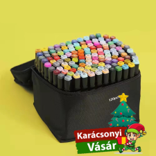 Kétoldalas színes filctollak - 120 db filctoll, marker