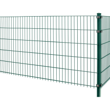  Kétrudas hálós kerítéspanel vastagság 6/5/6  zöld  143 x 251 cm kerti bútor