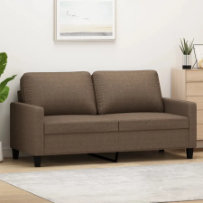  kétszemélyes barna szövetkanapé 140 cm bútor