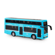 Kétszintes busz modell Ostrava autópálya és játékautó