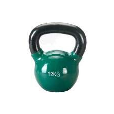  Kettlebell 12 kg vinyl borítással kettlebell