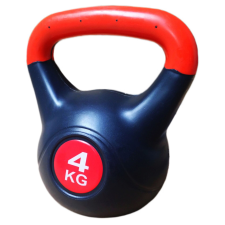 Kettlebell cementtöltettel 4 kg kézisúlyzó
