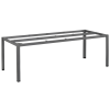  KETTLER CUBIC alumínium asztalváz 220×95 cm – antracit matt