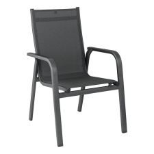  KETTLER EASY alumínium rakásolható kerti szék – antracit kerti bútor