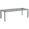  KETTLER EDGE alumínium asztalváz 220×95 cm – antracit
