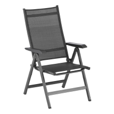 Kettler KETTLER BASIC PLUS alumínium dönthető kerti szék – antracit / antracit kerti bútor