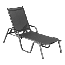 Kettler KETTLER BASIC PLUS alumínium napozóágy – antracit / antracit kerti bútor