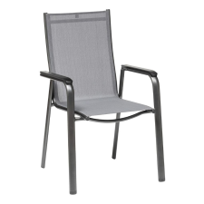 Kettler KETTLER CIRRUS alumínium rakásolható kerti szék – antracit / szürke kerti bútor
