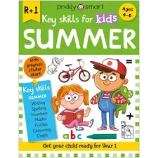  Key Skills for Kids Summer (R-Yr1) – Roger Priddy idegen nyelvű könyv