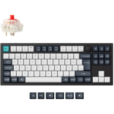 Keychron Q3 Max (Red Switch) Wireless Mechanikus Gaming Billentyűzet - Német (Q3M-M1-DE) billentyűzet