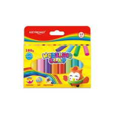 KeyRoad Gyurma készlet, 12 x 15 g, Keyroad (KEYROAD_54320) kreatív és készségfejlesztő