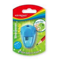 KeyRoad Hegyező 1 lyukú tartályos Starfish vegyes színek (KR970857) (KR970857) hegyező