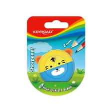 KeyRoad Hegyező, 2 lyukú, 1 db/bliszter, Speedy Snail, vegyes színek (KEYROAD_54288) hegyező