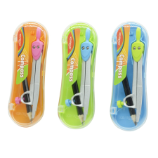 KeyRoad Körző ceruzás, fém Smart vegyes színek (KR971440) (KR971440) körző