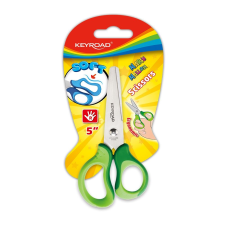 KeyRoad Soft Grip tompa fejű olló 13cm (KR971505) (KR971505) olló