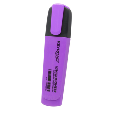 KeyRoad Szövegkiemelő vágott hegyű, lapos test Fluo neon lila (KR972170) (KR972170) filctoll, marker