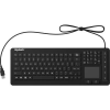 Keysonic KSK-6231 INEL (US) Billentyűzet Fekete Szilikon membrán, Vízálló (IPX7), Világít, Beépített érintőpanel, Egérgombok (28077) - Billentyűzet