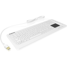 Keysonic KSK-6231INEL billentyűzet USB QWERTZ Német Fehér (28091) billentyűzet