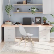  kezeletlen tömör tölgyfa asztallap 220x50x(2-6) cm bútor