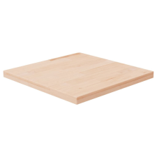 kezeletlen tömör tölgyfa négyzet asztallap 40x40x2,5 cm bútor