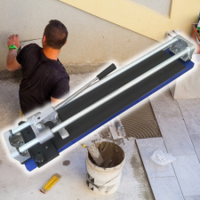  Kézi egy vezetősínes csempevágó, járólapvágó derékszöggel / 800 mm csempevágó