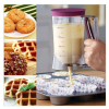  Kézi tészta adagoló gép, 900ml - gofrihoz, muffinhoz, palacsintákhoz, süteményekhez