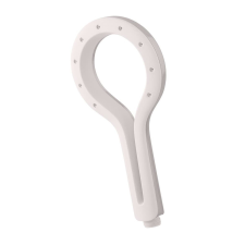  Kézi zuhany RAV SLEZÁK króm/fehér PS0056 csaptelep