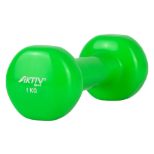 Kézisúlyzó vinyl Aktivsport 1 kg zöld kézisúlyzó