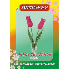 Kézműves csomag - Piros Tulipán dekorációs készlet