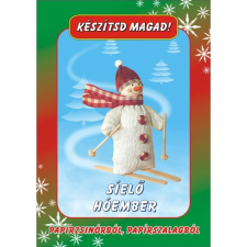 Kézműves csomag - Síelő hóember dekorációs készlet