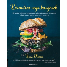 Kézműves vega burgerek gasztronómia