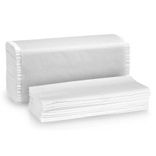 . Kéztörlő, V hajtogatott, 2 rétegű, 150 lap, ”Zig-Zag”, hófehér higiéniai papíráru