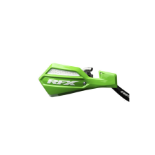  Kézvédők RFX 1 zöld / fehér szerelőkészlettel egyéb motorkerékpár alkatrész