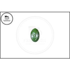  Kézzel festett húsvéti tojás - Zöld fajáték