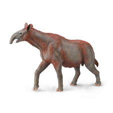 Kézzel festett őskori Paraceratherium figura játékfigura