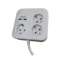  KF-03C-2U 3 ALJZATOS USB-S ELOSZTÓ hosszabbító, elosztó